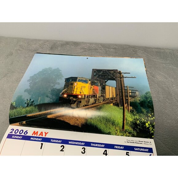 Union Pacific 2006 Calendar Vintage Railroad Train Photography Collectible - Picture 5 of 8